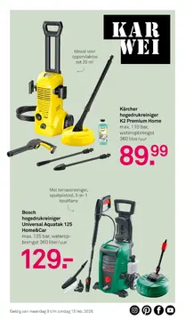 Karwei folder voorblad