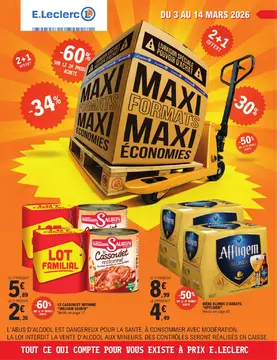 E.Leclerc couverture de brochure