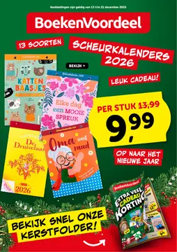 BoekenVoordeel folder voorblad