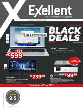 Exellent couverture de brochure