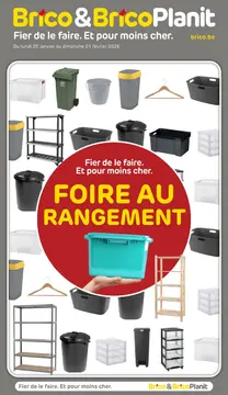 Brico Foire au rangement  couverture de brochure