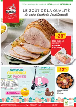 Renmans couverture de brochure