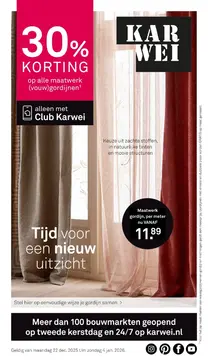 Karwei folder voorblad