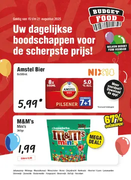 Budget Food folder voorblad