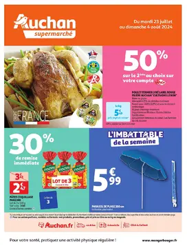 Auchan folder voorblad