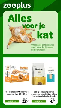 Zooplus folder voorblad