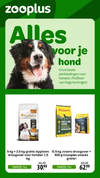 Zooplus folder voorblad