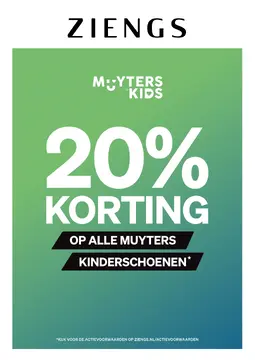 Ziengs Schoenen folder voorblad