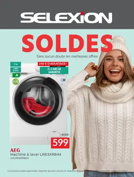 Selexion couverture de brochure