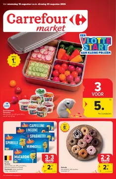 Carrefour Market folder voorblad
