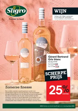 Sligro folder voorblad