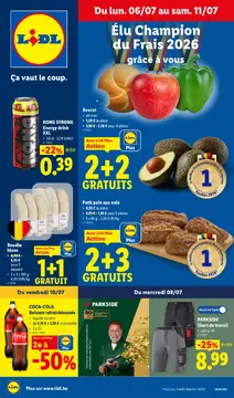 Lidl couverture de brochure