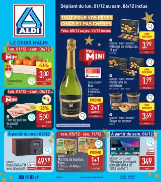 ALDI couverture de brochure