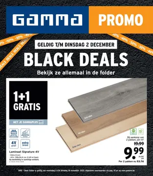 GAMMA folder voorblad