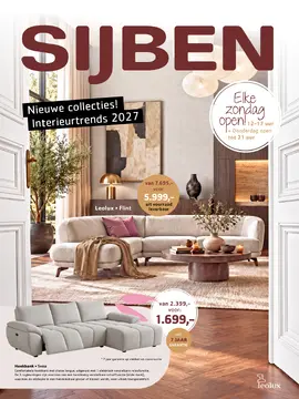 Sijben Wooncenter folder voorblad