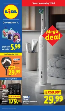 Lidl folder voorblad