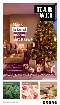 Karwei folder voorblad