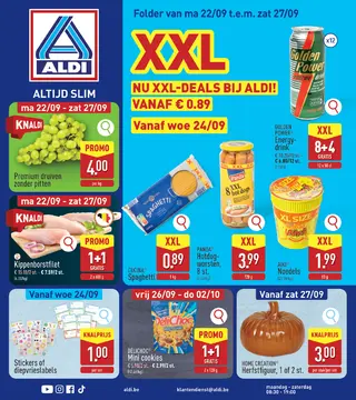 ALDI folder voorblad