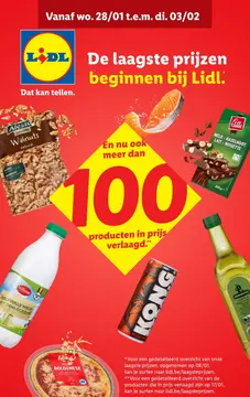 Lidl folder voorblad