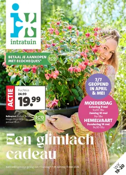 Intratuin folder voorblad