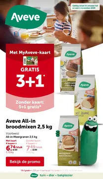 Aveve folder voorblad
