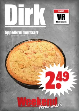 Dirk Weekendverwenners folder voorblad