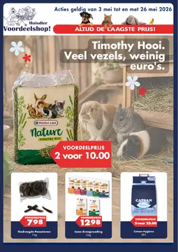 Huisdiervoordeelshop folder voorblad