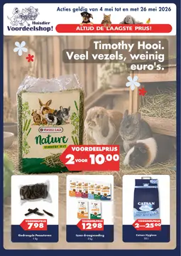 Huisdiervoordeelshop folder voorblad