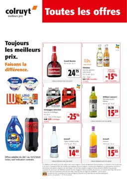 Colruyt couverture de brochure