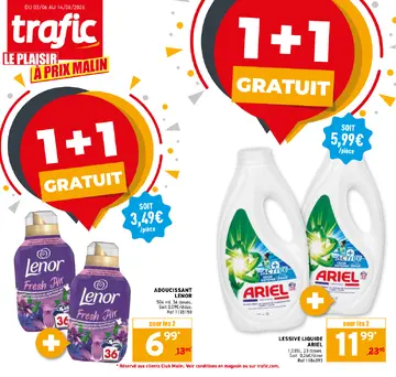 Trafic couverture de brochure