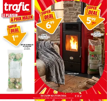 Trafic couverture de brochure