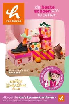 vanHaren Schoenen folder voorblad