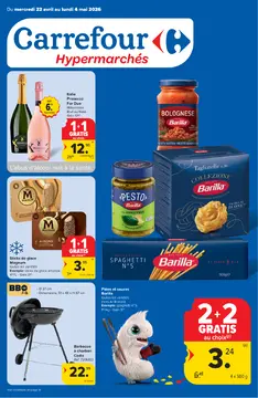 Carrefour couverture de brochure