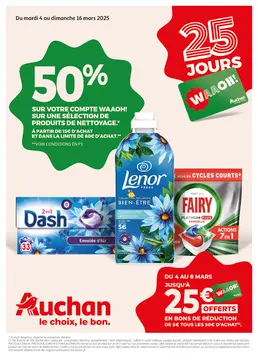 Auchan folder voorblad