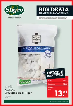 Sligro couverture de brochure