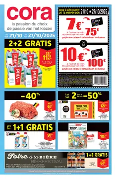 Cora couverture de brochure
