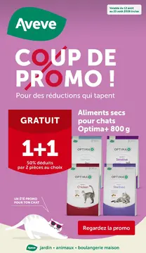 Aveve couverture de brochure