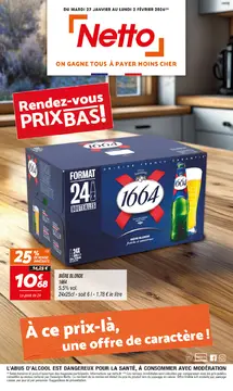 Netto couverture de brochure