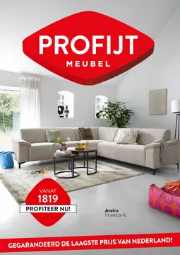 Profijt Meubel folder voorblad