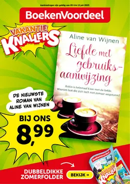 BoekenVoordeel folder voorblad