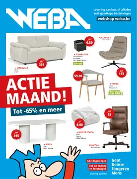 WEBA folder voorblad