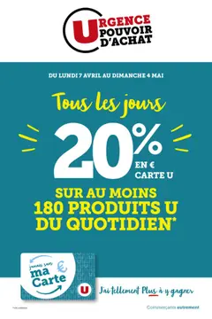 Hyper U couverture de brochure