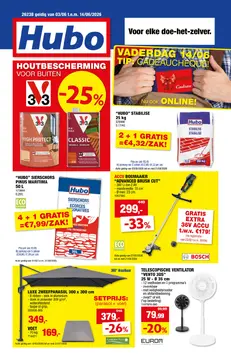 Hubo folder voorblad