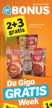 Albert Heijn folder voorblad