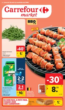 Carrefour Market  couverture de brochure
