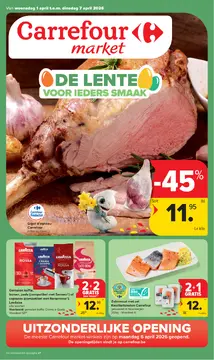 Carrefour Market folder voorblad