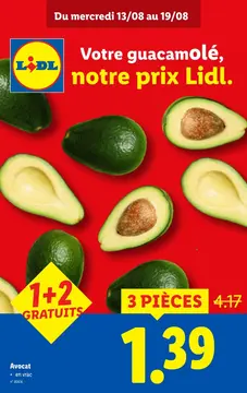 Lidl couverture de brochure
