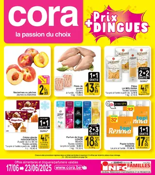 Cora couverture de brochure