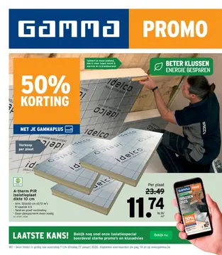 GAMMA folder voorblad