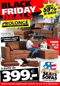 Seats and Sofas couverture de brochure